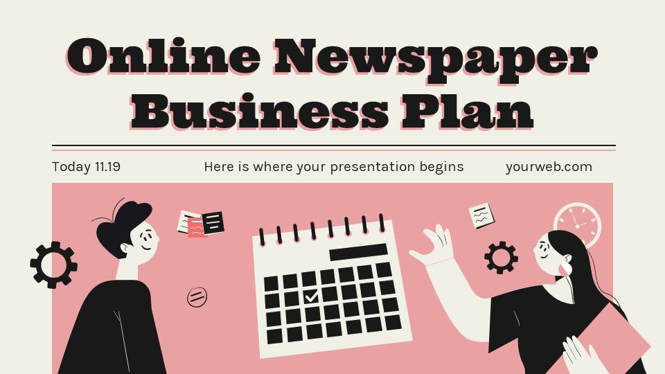 Download Template Power Point Online Newspaper Gratis