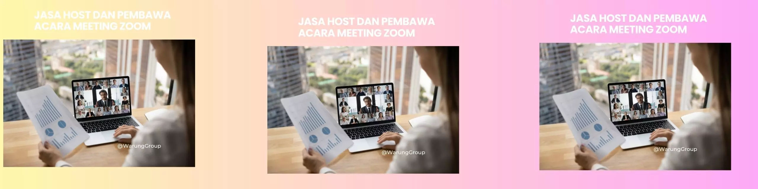 Jasa Host dan Pembawa Acara Meeting Zoom