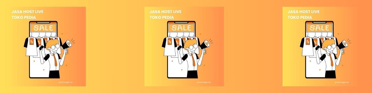 Jasa Live Host Tokopedia 