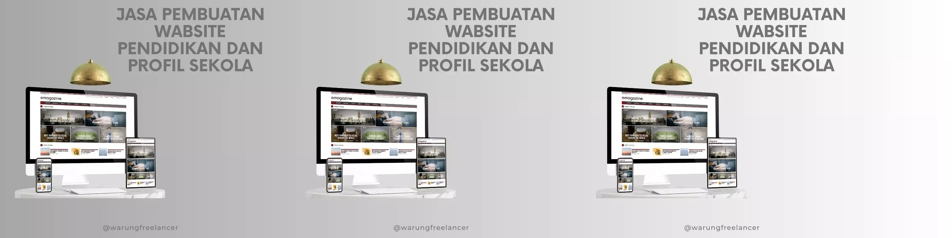 Jasa Pembuatan Website Pendidikan dan Profil Sekolah