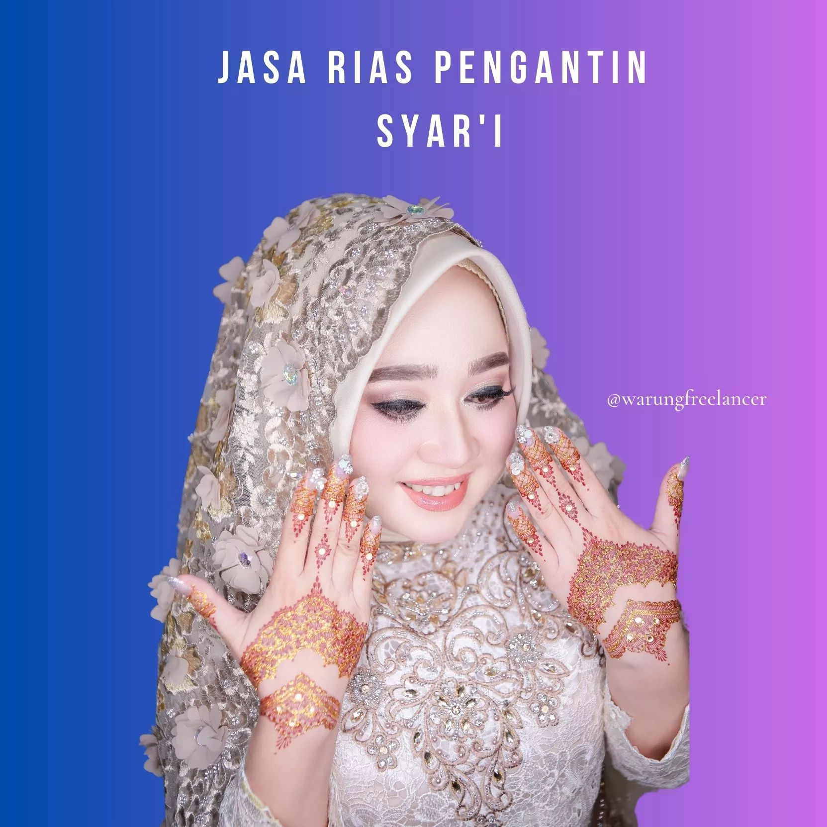 Pengertian Jasa Rias Pengantin Syar'i