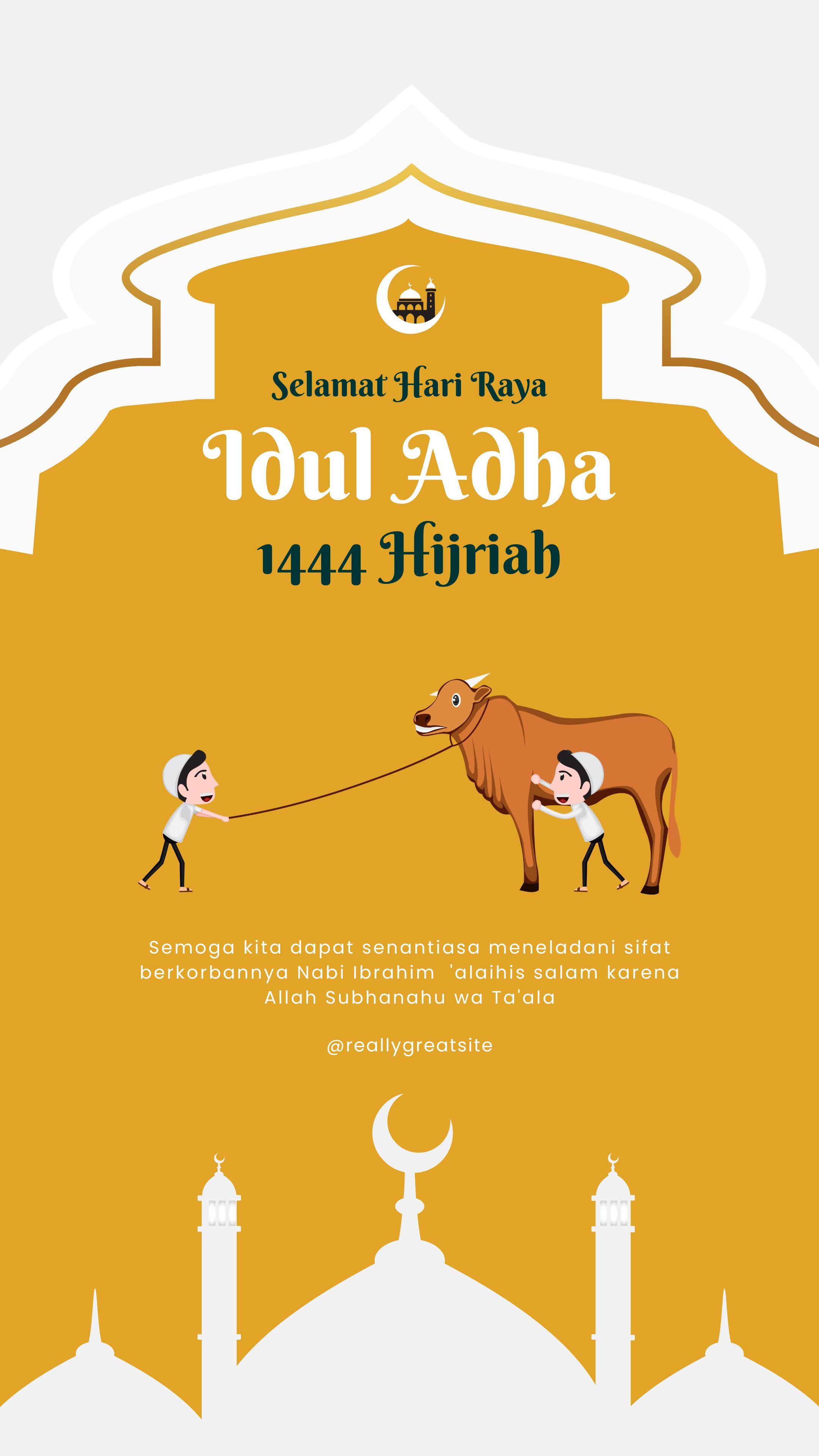 Template Story Instagram Selamat Hari Raya Idul Adha