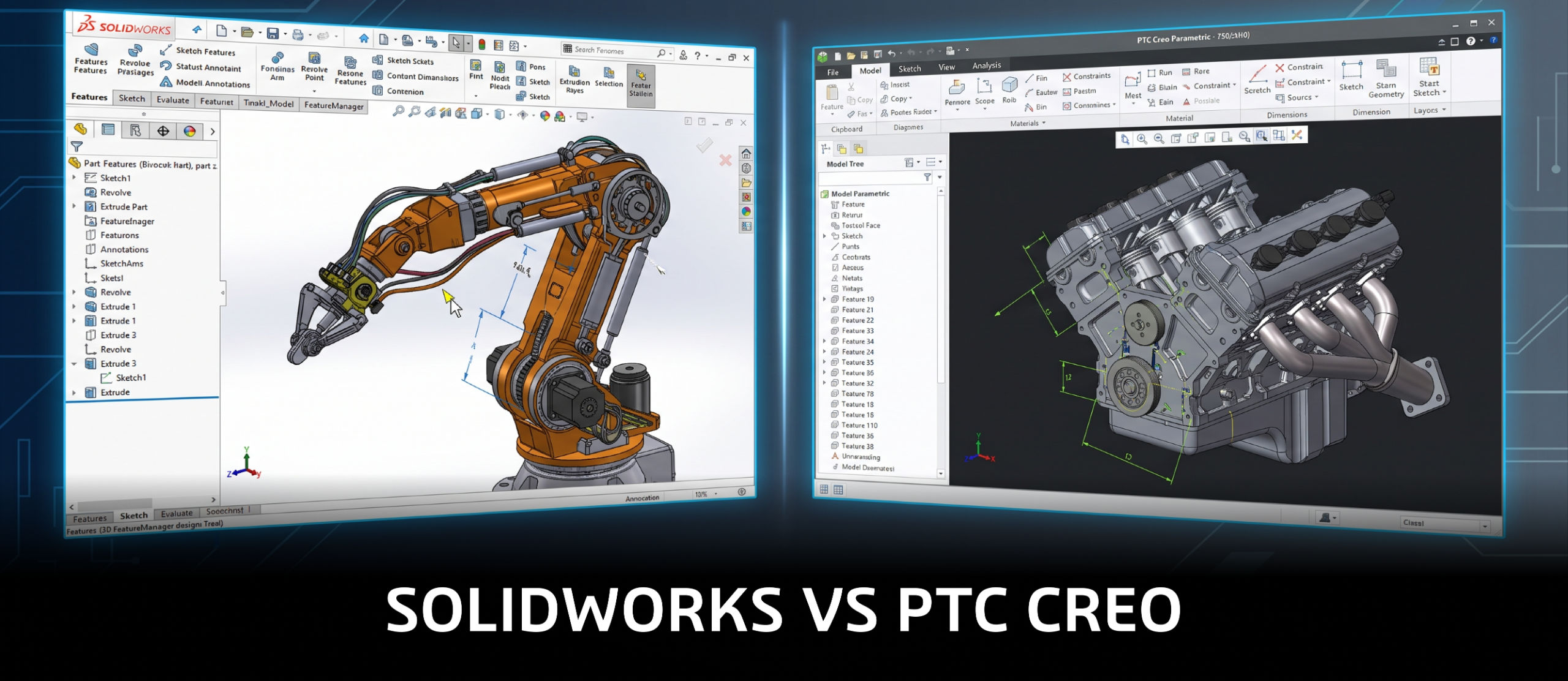 SolidWorks vs PTC Creo: Which 3D CAD Software Is Better for Your Business?