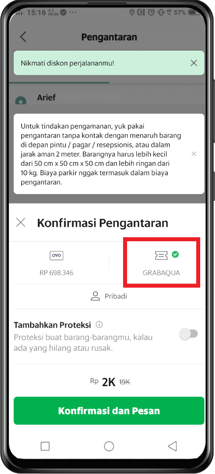Cara Pemesanan 6