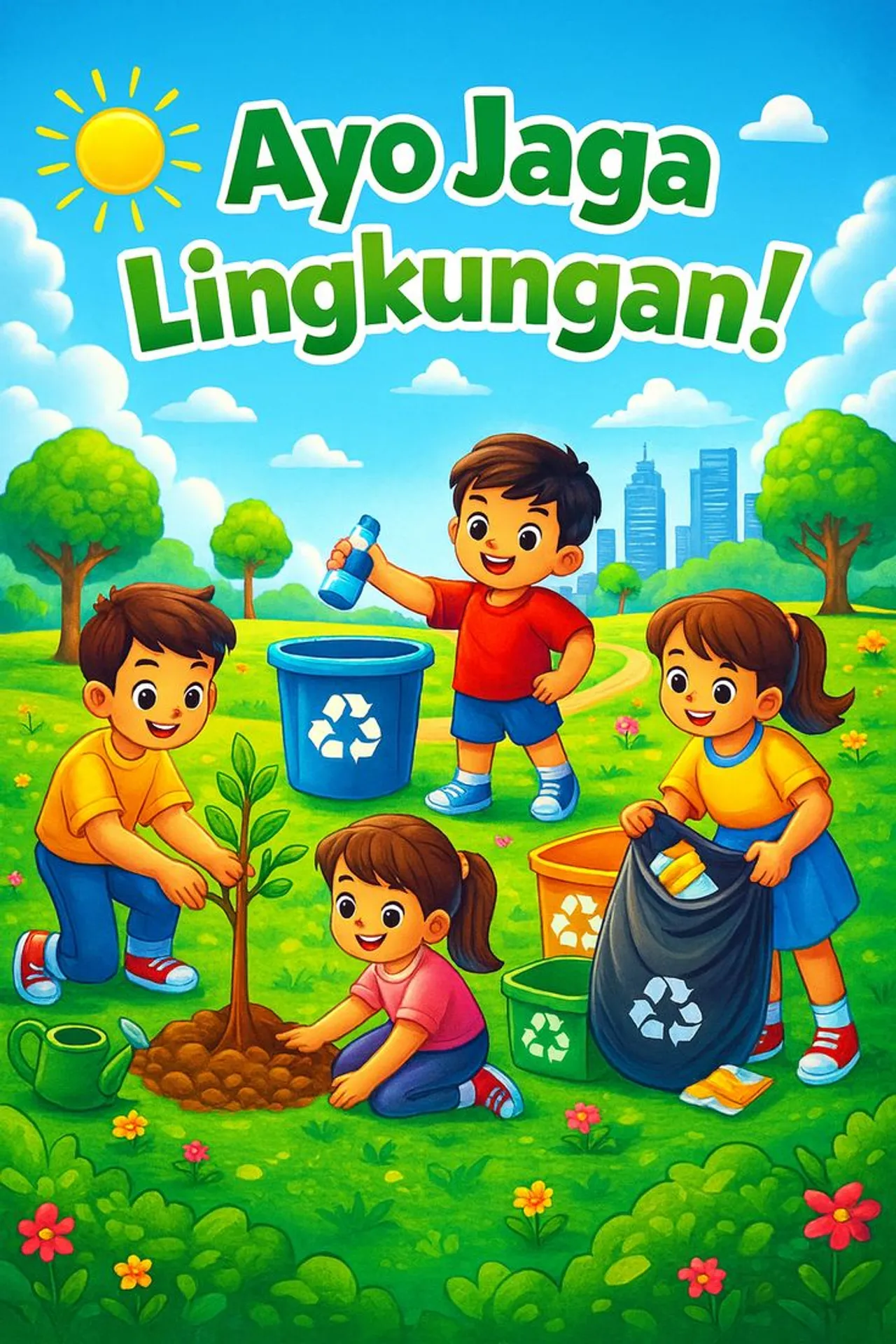 Poster Lingkungan Sehat