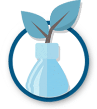 Terbuat dari 100% botol plastik yang didaur ulang