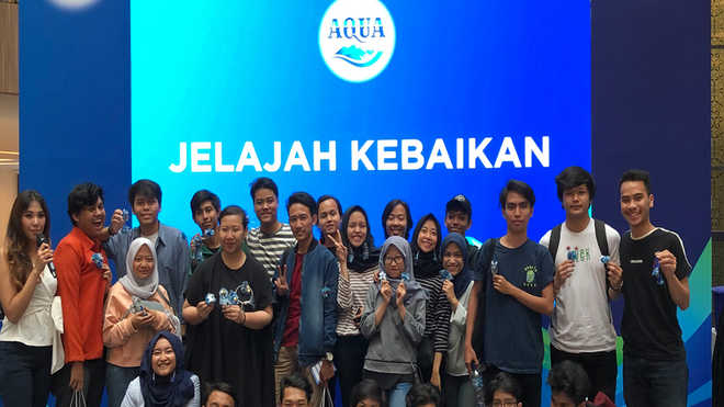 Jelajah Kebaikan AQUA: Mengenalkan Arti Penting Air Berkualitas dan Pelestarian Sumber Air