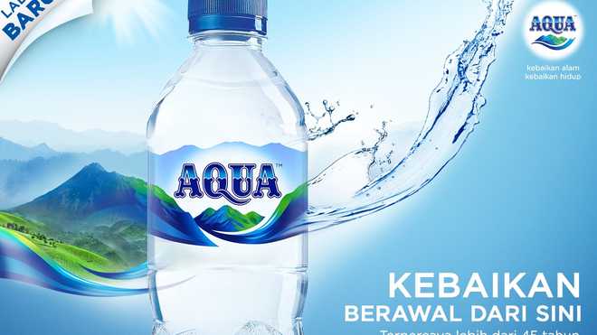 Kisah Kemurnian Air di Balik Label & Logo Terbaru AQUA