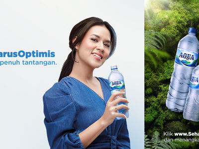 Ajak Konsumen Tetap Optimis di Masa Sulit, AQUA Luncurkan Program #HatiHarusOptimis