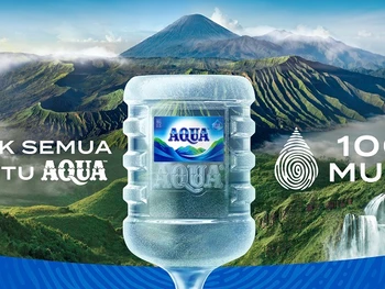 AQUA Galon 100% Murni, 100% Aman, dan Tidak Semua Air itu AQUA!