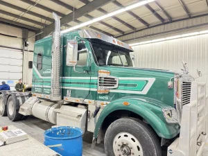 Laidlaw Green Striped Truck 2