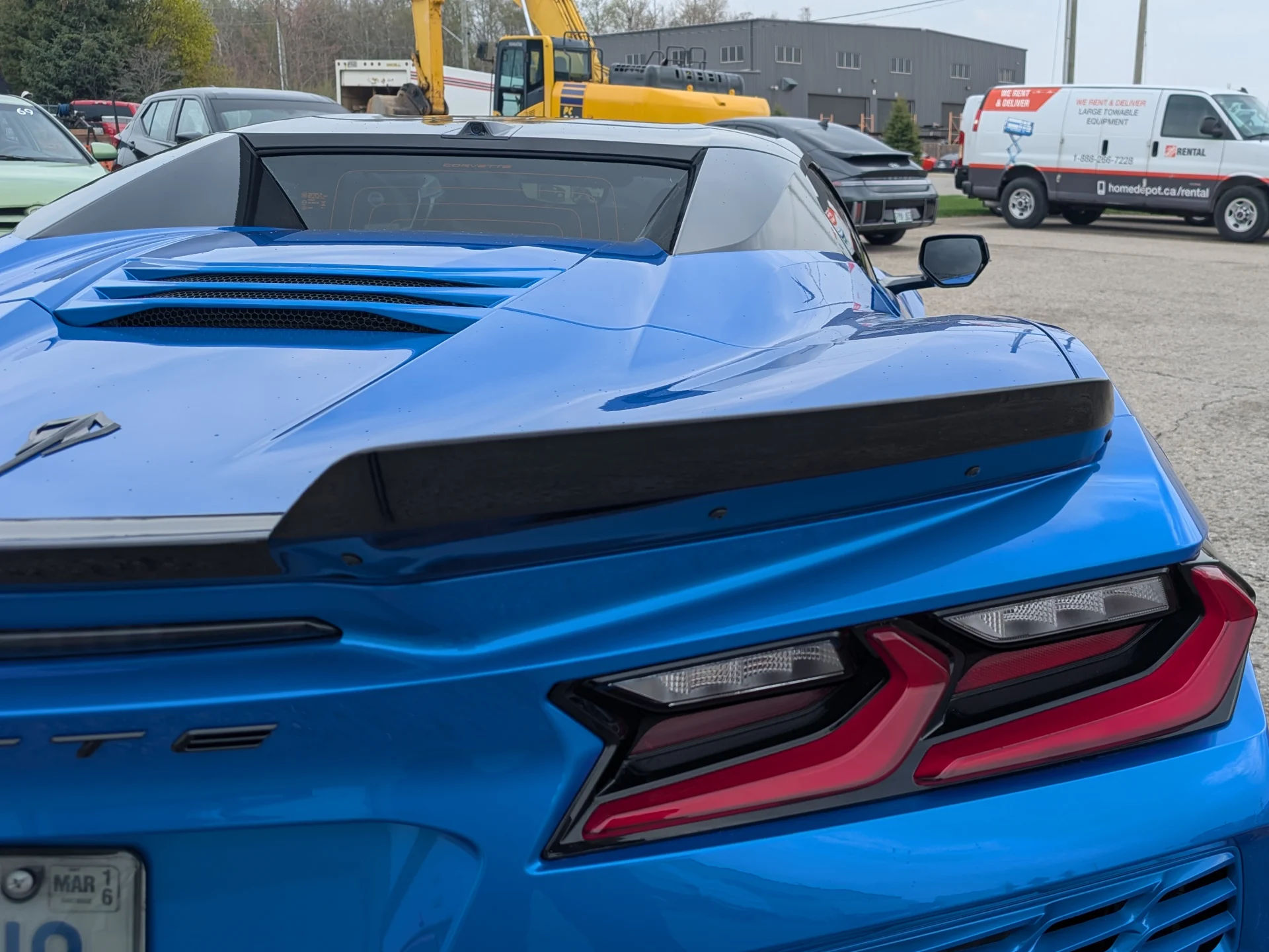 Vette rear closeup