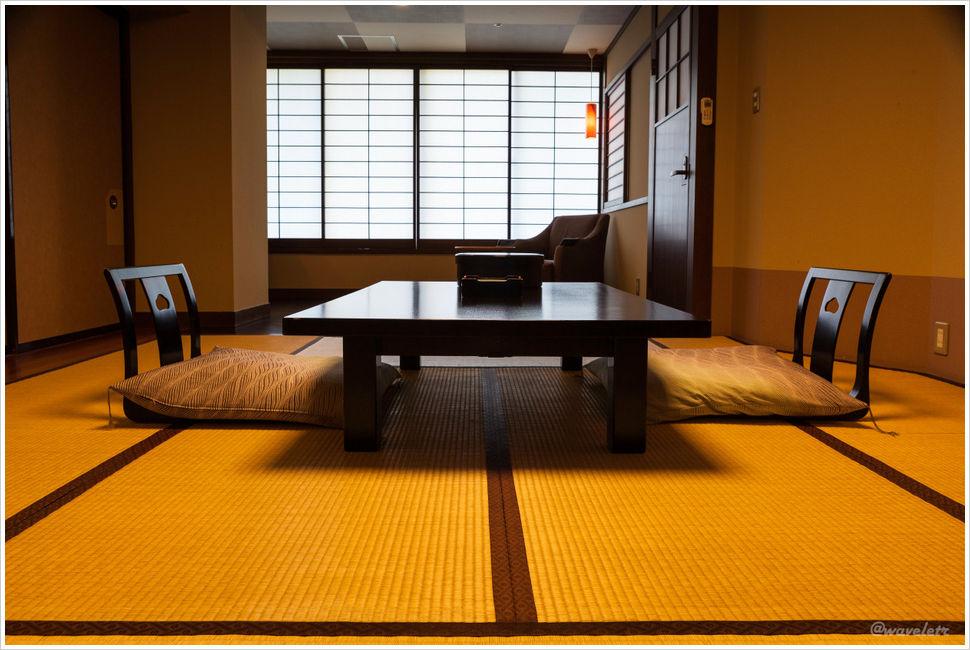 A Japanese Style Room in Hotel Okada