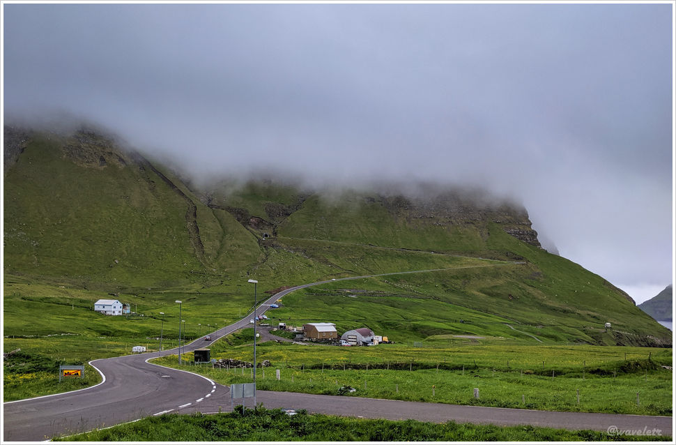 Road to Gásadalur Village