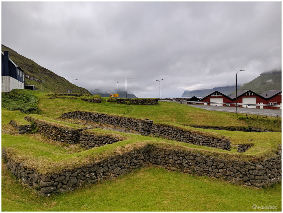 Toftanes Viking farm, Leirvík