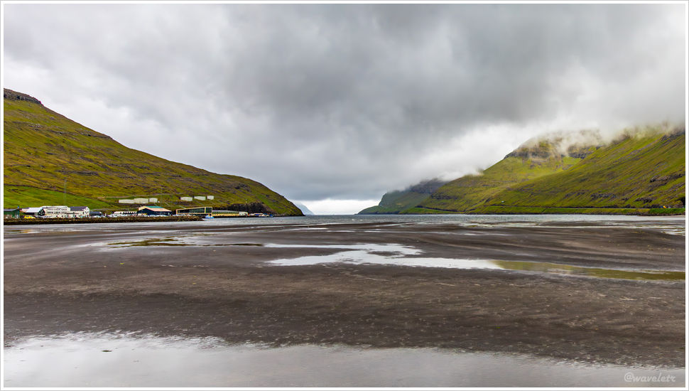Beach by Sørvágur