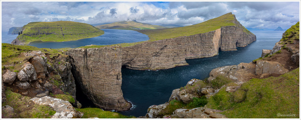 Lake Sørvágsvatn, Trælanípa, Vágar