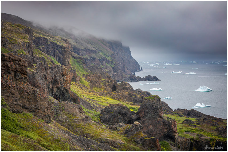 Kuannit Trail, Disko Island, Greenland
