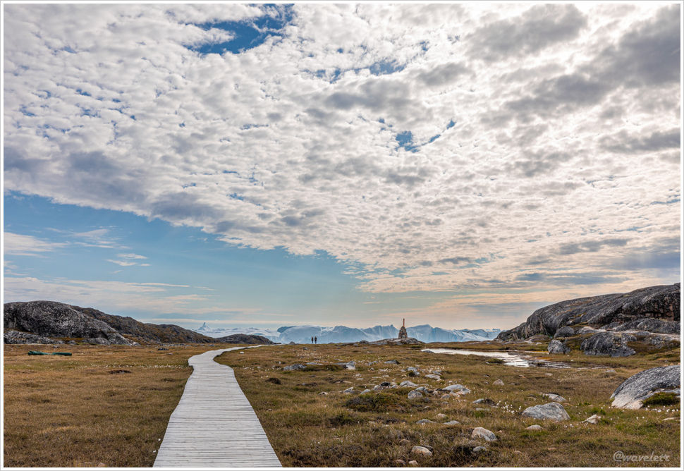 Ilulissat blue trail, Greenland