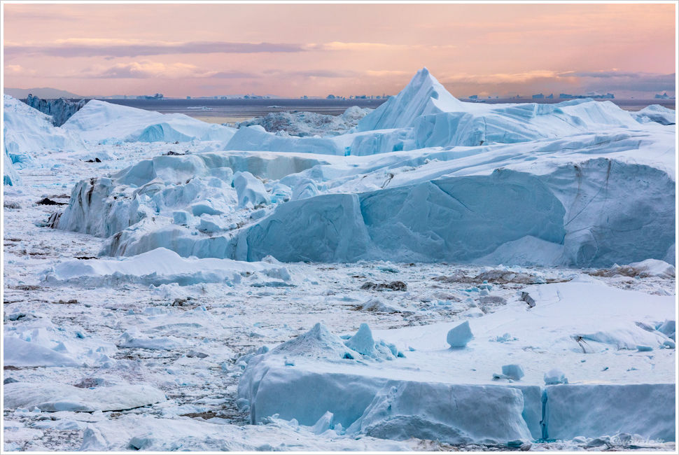 Ilulissat blue trail, Greenland