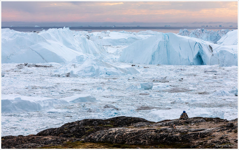 Ilulissat blue trail, Greenland