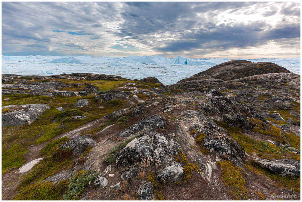 Ilulissat blue trail, Greenland