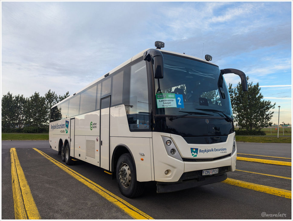 Bus to Landmannalaugar, Reykjavík