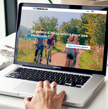 New Look for Wallonia Belgium Tourism's Website