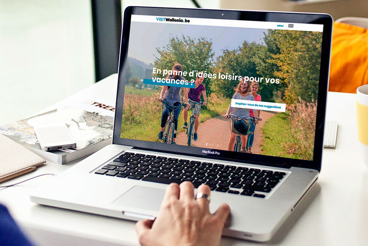 New Look for Wallonia Belgium Tourism's Website