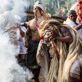 Balinese Villagers Celebrate The Annual Ngusaba Puseh Ritual