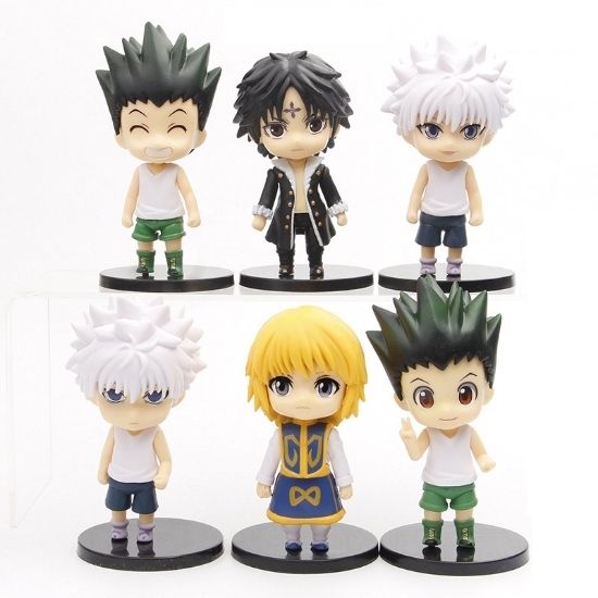 Picture of 6Pcs Hunter X Hunter Anime Figure Set.