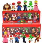 Picture of Game Figure Super Mario 6 Figures Collection. 