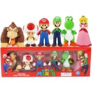 Picture of Game Figure Super Mario 6 Figures Collection. 