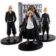 Picture of Action Figure Japanese Anime Figures Tokyo Revengers Mikey Draken Wudao Anime Character Figures. 