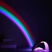 Picture of portable LED table lamp sunset lights led projector rainbow light projector lamp rainbow projector for bedroom