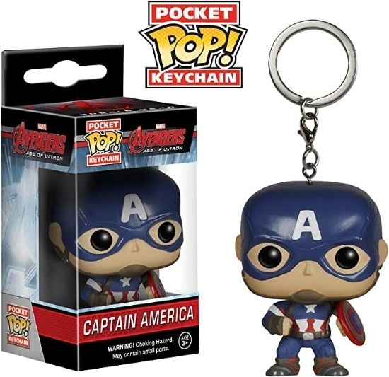 Picture of Pocket PoP Marvel / DC - Captain America - with gun