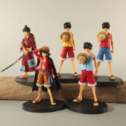 Picture of 5Pcs One-Piece Luffy Anime Figure Set. 