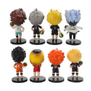 Picture of 8Pcs Haikyuu  Action Figures Set