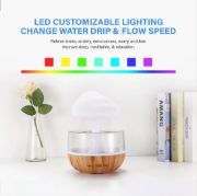 Picture of Weljoy Zen Raining Cloud Night Light Aromatherapy Essential Oil Diffuser Micro Humidifier Desk