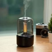 Picture of Candlelight Flame Air Diffuser, Portable Essential Oil Diffuser Noiseless
