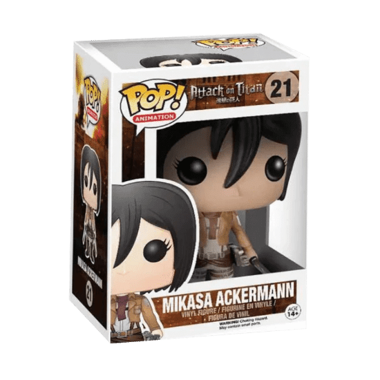 FUNKO POP Attack on Titan 21 mikasa ackerman