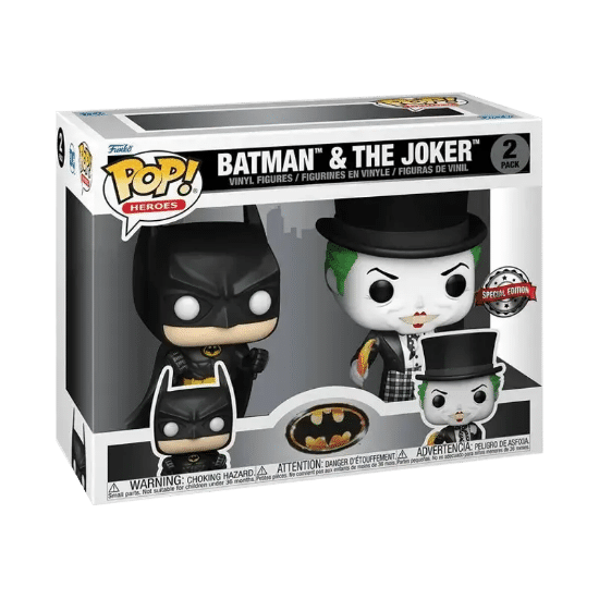 FUNKO POP Batman & The Joker 2 Pack Special Edition