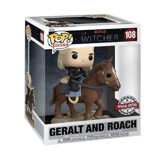 Picture of FUNKO POP The Witcher 108 Geralt And Roach