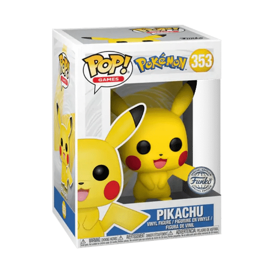 Picture of FUNKO POP pokemon 353  Pikachu  Special Edition