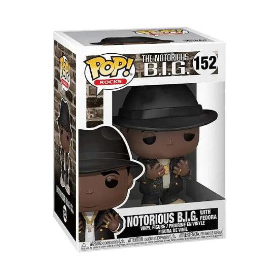 FUNKO POP 152 B.I.G With Fedora