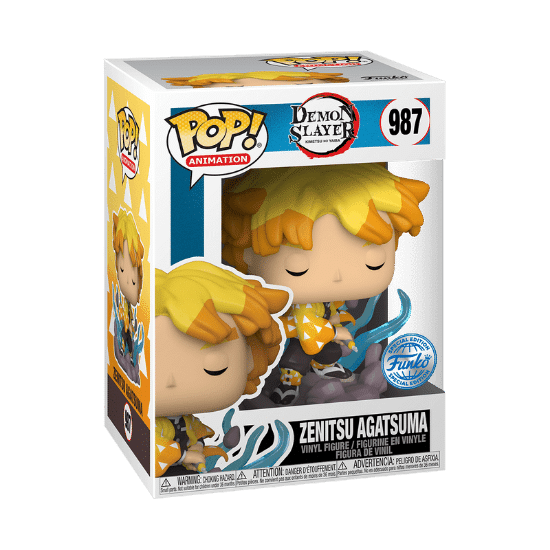 FUNKO POP Demon Slayer 987 ZENITSU AGATSUMA (TRANSFORMING)