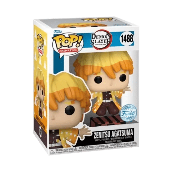 FUNKO POP Demon Slayer 1488 ZENITSU AGATSUMA WITH BOX