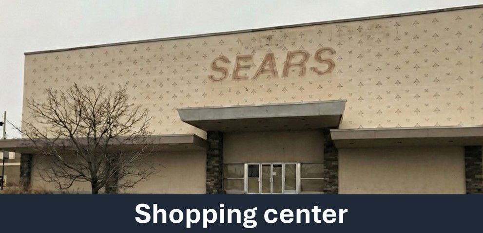 Shopping center property