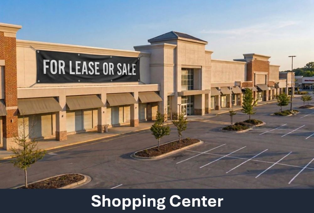 Shopping center property