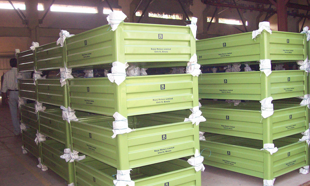 Steel Bins/Trolleys